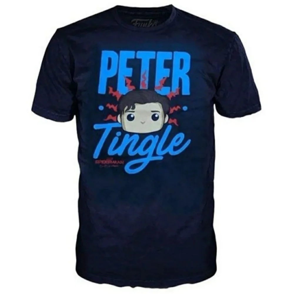NWT Marvel Collectors Corps Funko Pop Peter Parker T-shirt Size L